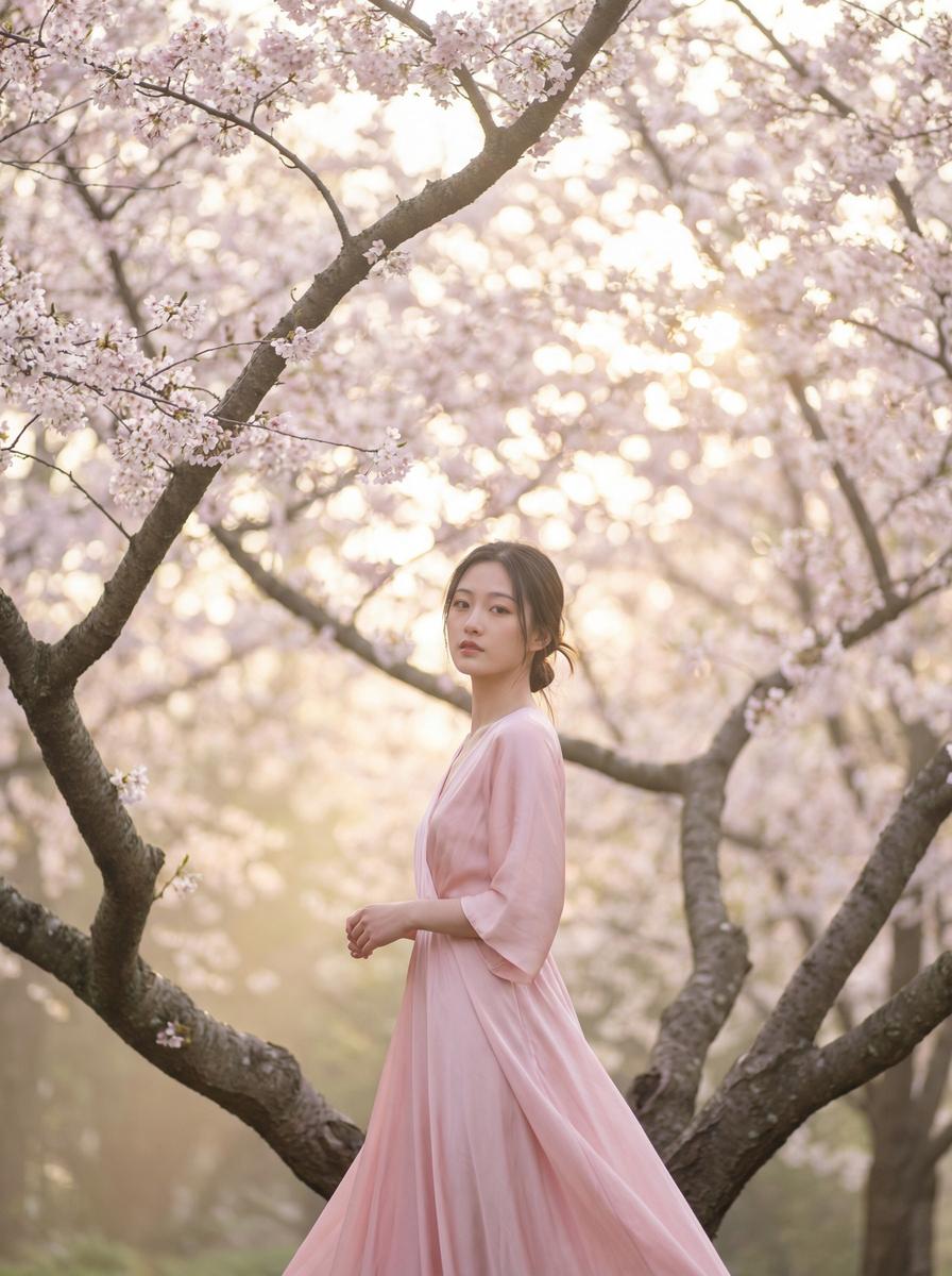 网红主播传媒-樱花季浪漫写真传媒